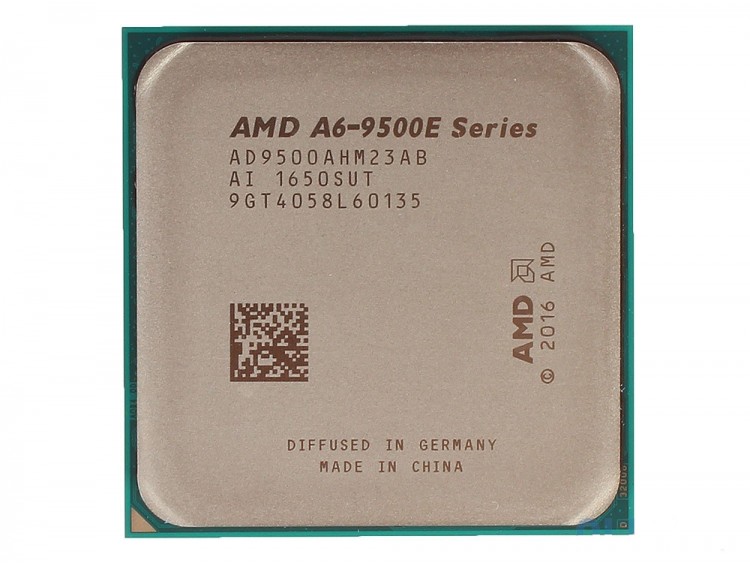 Процессор AMD A6 9500 (AD9500AGABBOX) 3.5GHz  /  2core  /  SVGA RADEON R5  /  1 Mb  /  35W Socket AM4 (BOX)