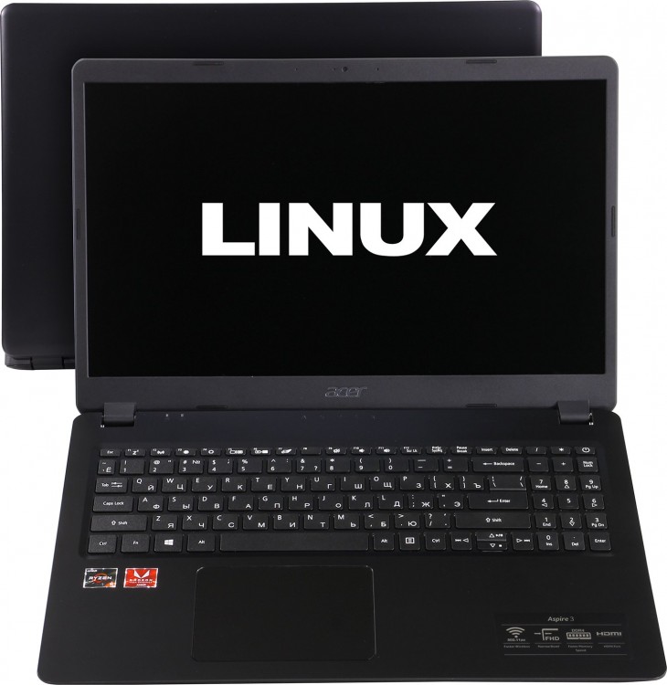 Ноутбук 15.6" Acer Aspire A315-42-R1MX Ryzen 5 3500U  /  8Gb  /  SSD 256Gb  /  FHD  /  Vega 8  /  no ODD  /  Linux