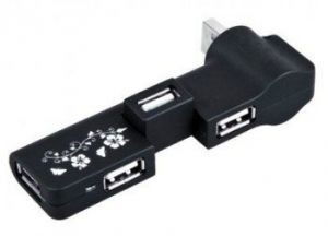 Концентратор USB2.0 CBR CH150 4-port