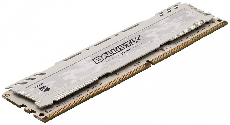 Память DDR4 8Gb <PC4-19200> Crucial Ballistix Sport LT White <BLS8G4D240FSC> CL16
