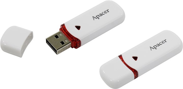 Флешка USB 8Gb Apacer AH333 <AP8GAH333W-1>