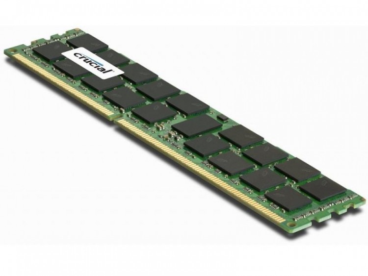 Память DDR3 16Gb <PC3-12800> Crucial ECC Reg CL11 Dual Rank CT204872BB160B