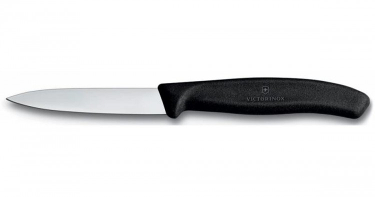 Нож кухонный Victorinox Swiss Classic (6.7603) стальной для чистки овощей и фруктов лезв.80мм прямая