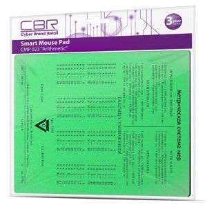 Коврик для мыши CBR <CMP 024> Arithmetic (PVC+EVA, 215х175х3мм)