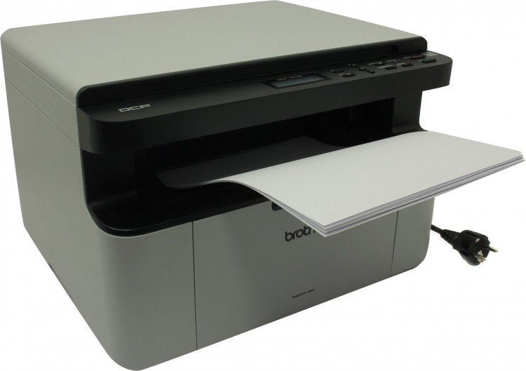 Принтер МФУ Brother DCP-1510R (A4  /  2400*600dpi  /  1цв  /  лазерный)