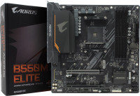 Материнская плата (AM4) GIGABYTE B550M AORUS ELITE MicroATX / 4xDDR4 / 2xNVMe / DVI+HDMI