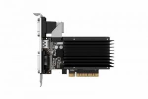 Видеокарта NVIDIA GeForce GT 710 2Gb Palit <PA-GT710-2GD3H> GDDR3 64B D-Sub+DVI+HDMI (OEM)
