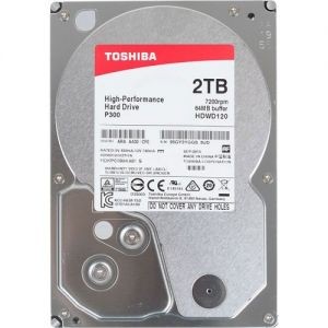 HDD 3.5" 2 Tb Toshiba <HDWD120UZSVA> 7200rpm 64Mb SATA-III
