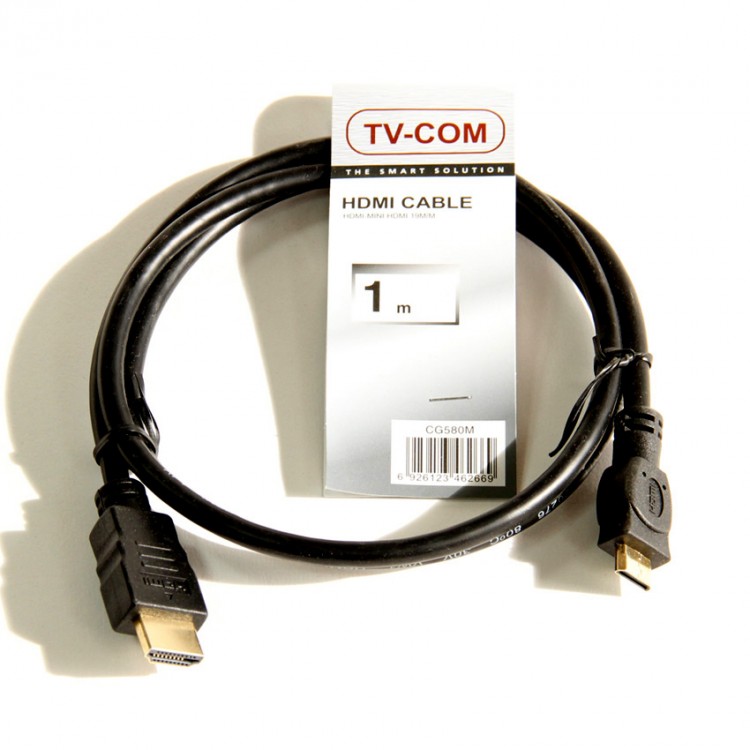 Кабель HDMI-M -> HDMI-M 1.0м TV-COM
