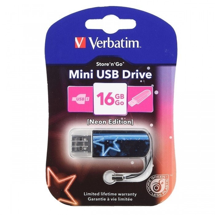 Флешка USB 16Gb Verbatim Mini Elements Edition