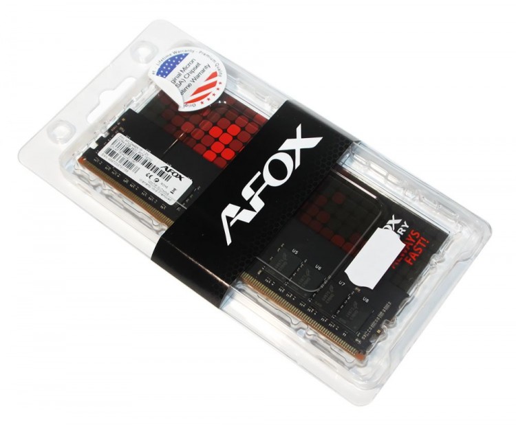 Память DDR4 4Gb <PC4-19200> AFOX (AFLD44EK1P)
