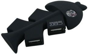 Концентратор USB2.0 CBR CH145 4-port