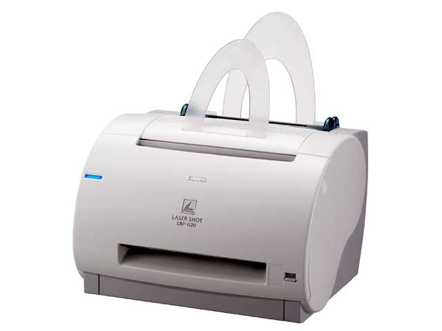 Принтер Canon LBP 1120 A4  /  600*600dpi  /  10стр  /  1цв  /  лазерный