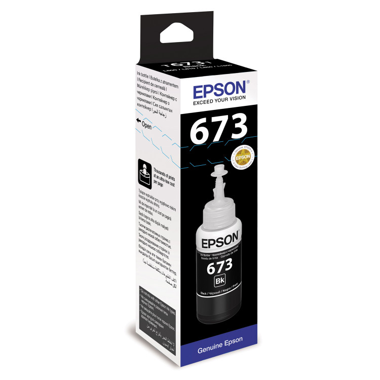 Чернила Epson Black L100 C13T66414A