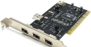 Контроллер PCI VIA6306 (1xIEEE1394(4p) 3xIEEE1394(6p) Bulk)