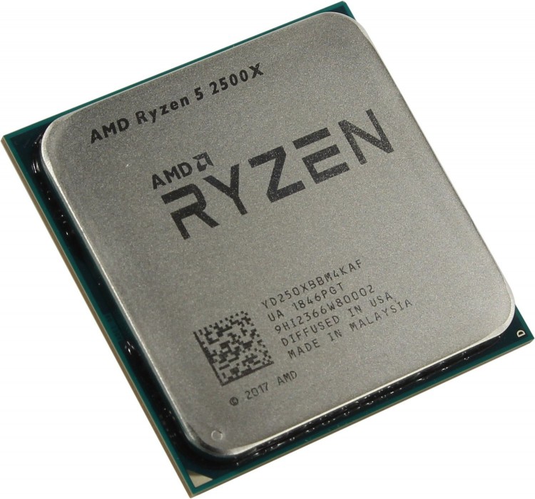 Процессор AMD Ryzen 5 2500X AM4 (YD250XBBM4KAF) 3.6 GHz  /  4core  /  3+16Mb  /  65W Socket AM4 OEM