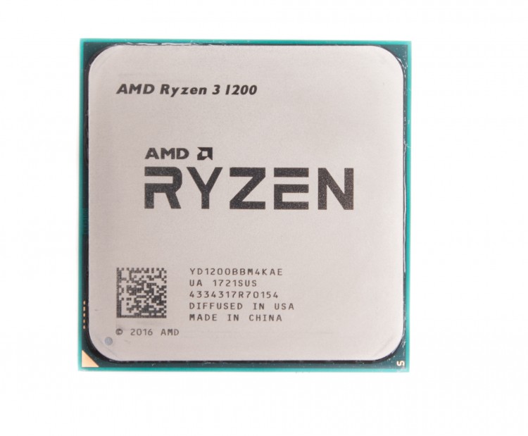 Процессор CPU AMD Ryzen 3 1200 (YD1200B) 3.1 GHz  /  4core  /  2+8Mb  /  65W Socket AM4 OEM