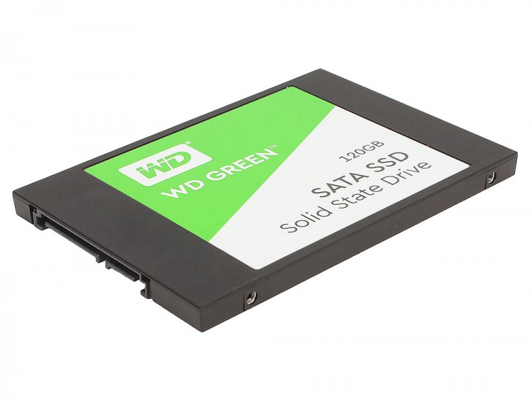 SSD 120 Gb WD Green Series <WDS120G2G0A> 2.5" TLC (80 TBW  /  465 Мбайтс)