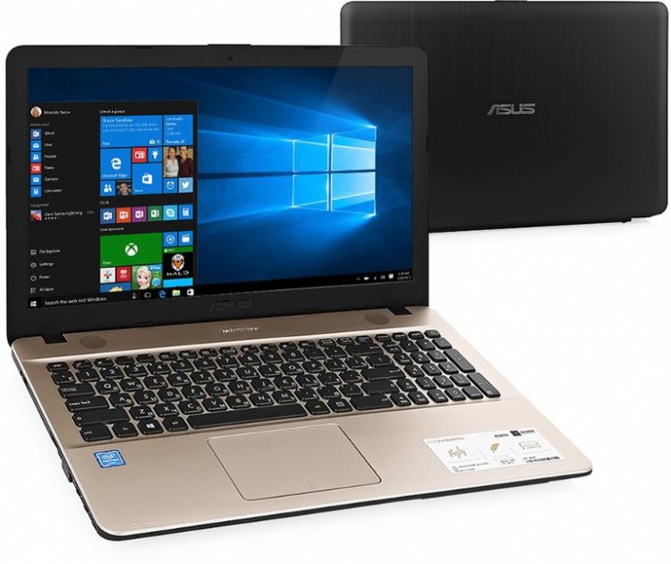 Ноутбук 15,6" Asus X541NA-GQ359 intel N4200  /  4Gb  /  500Gb  /  SVGA  /  DVD-RW  /  WiFi  /  DOS