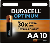 Элемент питания AA 10шт Duracell Optimum