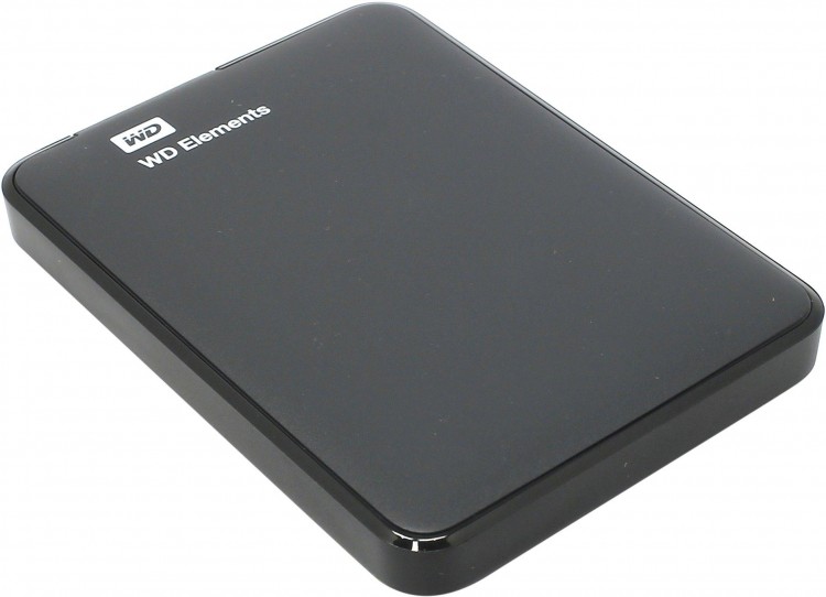 Внешний HDD 500Gb WD Elements <WDBUZG5000ABK-EESN> Black 2.5" USB3.0