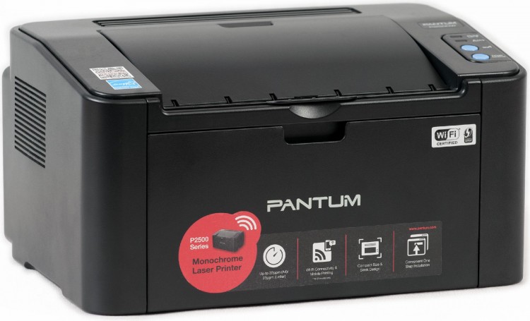 Принтер Phantum P2500 (A4  /  2400*600dpi  /  18стр  /  1цв  /  лазерный)