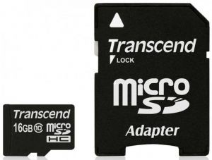 Флешка microSDHC 32Gb Transcend Class10 c адаптером