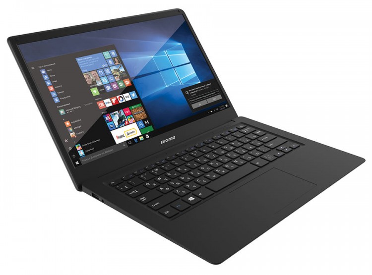 Ноутбук 14,1" Digma CITI E401 Atom X5 Z8350U  /  2Gb  /  SSD32Gb  /  SVGA  /  WiFi  /  Win.10