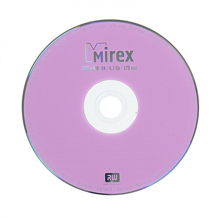 Диск DVD-RW Mirex 4.7Gb 4x OEM (1шт)