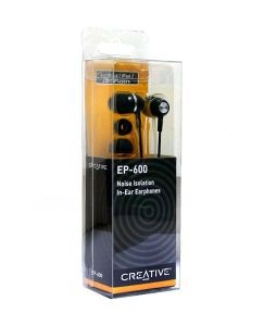 Мобильные наушники Creative EP-600 (20Гц–20кГц  /  1.2м  /  jack3.5)