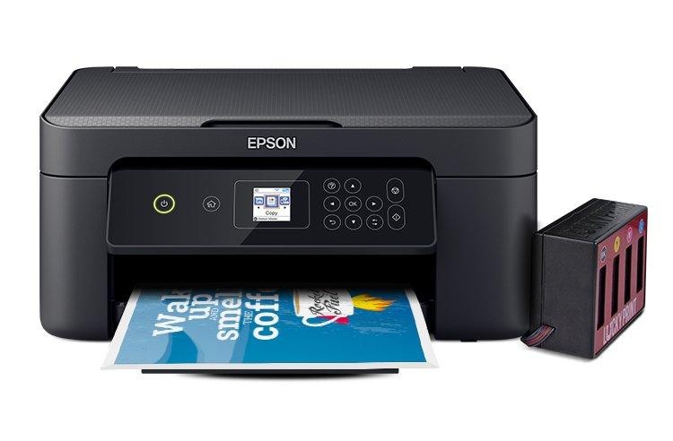 Принтер МФУ Epson  XP-3100+СНПЧ (A4  /  5760*1440dpi  /  15стр  /  4цв  /  Двуст печ  /  USB  /  WiFi)
