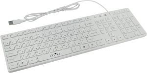 Клавиатура USB Oklick 556S White 109КЛ