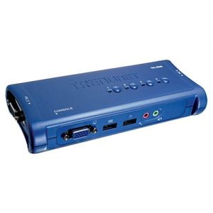 Переключатель KVM TRENDnet TK-409K 4-port  /  VGA+USB