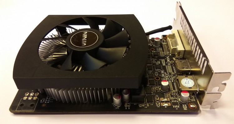 Видеокарта NVIDIA GeForce GTX 1050Ti 4Gb NINJA <NH105TI45F> GDDR5 128b 2xDVI+HDMI+DP