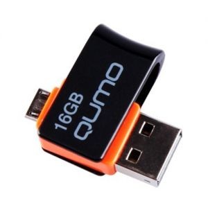 Флешка USB 16Gb Qumo HYBRID