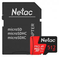 Карта памяти microSDXC 512Gb Netac P500 NT02P500PRO-512G-S