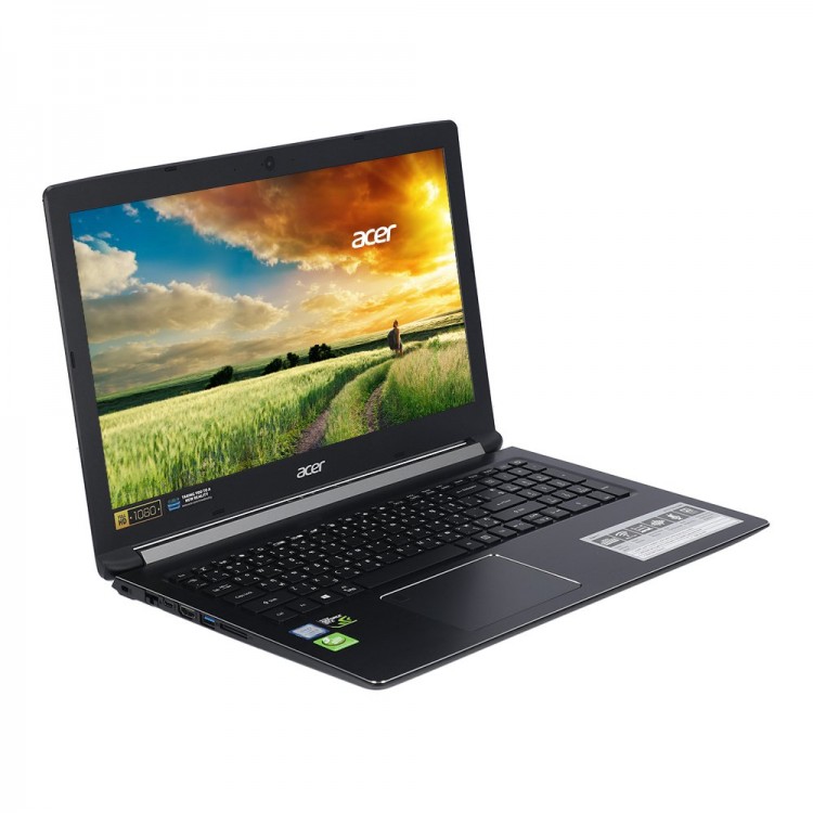 Ноутбук 15,6" Acer A715-72G-75AL intel i7 8750H  /  8Gb  /  1000Gb  /  GTX 1050 4GB  /  No Odd  /  WiFi  /  Linux
