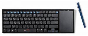 Клавиатура беспроводная OKLICK 850ST Black 78КЛ+TouchPad