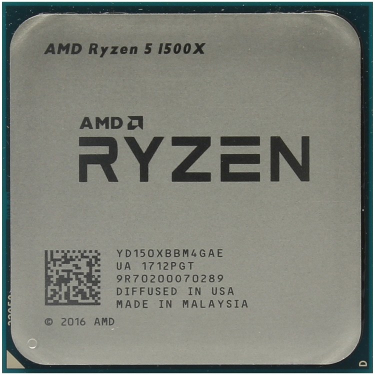 Процессор AMD Ryzen 5 1500X AM4 (YD150XBBM4GAE) 3.5 GHz (OEM)
