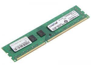 Память DDR3 4Gb <PC3-12800> Crucial <CT51264BA160B> 1.5V CL11