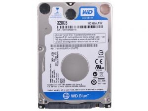 HDD 2.5" 320 Gb Western Digital Blue <WD3200LPCX> 5400rpm 16Mb SATA-III