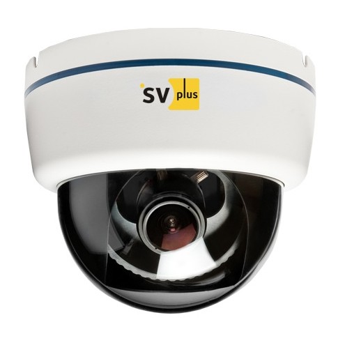 IP-камера SVIP-140 (купольная  /  1  /  4" CMOS 1 Mpix  /  Объектив f=2,8  /  3,6 мм  /  Токопотребление 12В, 2A)