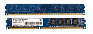Память DDR3 4Gb <PC3-12800> Patriot <PSD34G160081> CL11 LP