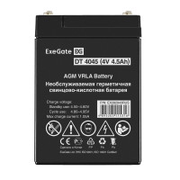Аккумулятор ИБП ExeGate DT 4045 (4V / 4.5A)