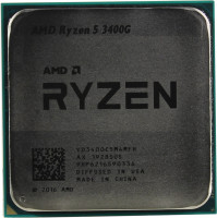 Процессор AMD Ryzen 5 3400G 3.7G(4.2)Hz / 4(8)core / RX Vega 11 / 2+4Mb / 65W