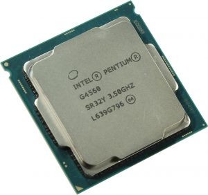 Процессор Intel Pentium G4560 3.5 GHz  /  2core  /  HD G 610  /  0.5+3Mb  /  54W  /  8 GT  /  s LGA1151 (OEM)