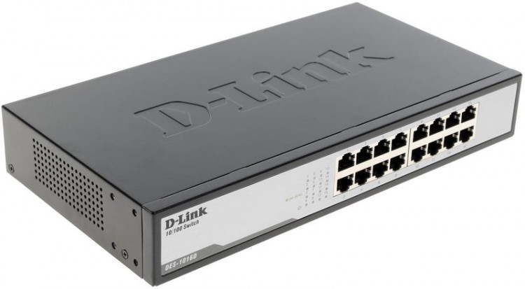 Концентратор D-Link DES-1016D  /  H1A 16UTP-10  /  100Mbps