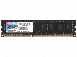 Память DDR3 4Gb <PC3-10600> Patriot <PSD34G133381> CL9