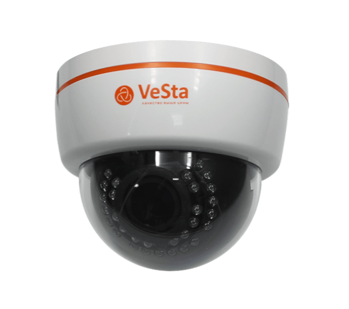 IP-камера купольная Vesta VC-3246 3Мп f=2.8, Белый, IR, PoE