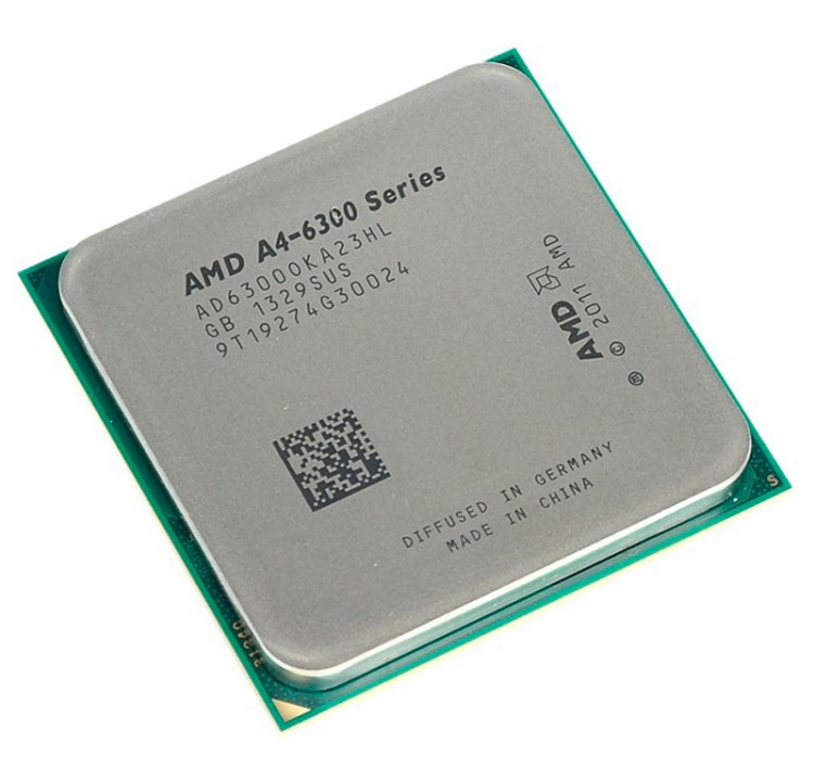 Процессор AMD A4-6300 (AD6300O) 3.7 GHz  /  2core  /  HD 8370D  /  1 Mb  /  65W  /  5 GT  /  s Socket FM2 (BOX)